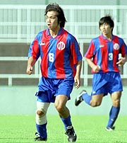 田嶋直人1998関東リーグ