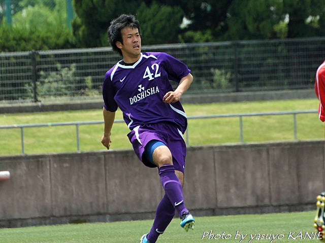 同志社大学体育会サッカー部：No.42 乳井 大