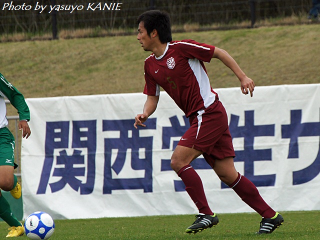 立命館大学体育会サッカー部：No.5 武本成将